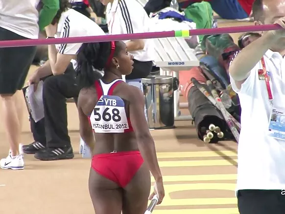 Yarisli Silva: Sexy Black Ass Olompikii Kuubaa irratti Pole Vault - Ameman.